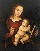 Pierre-Auguste Renoir Reading Virgin Mary with the Child oil painting picture wholesale